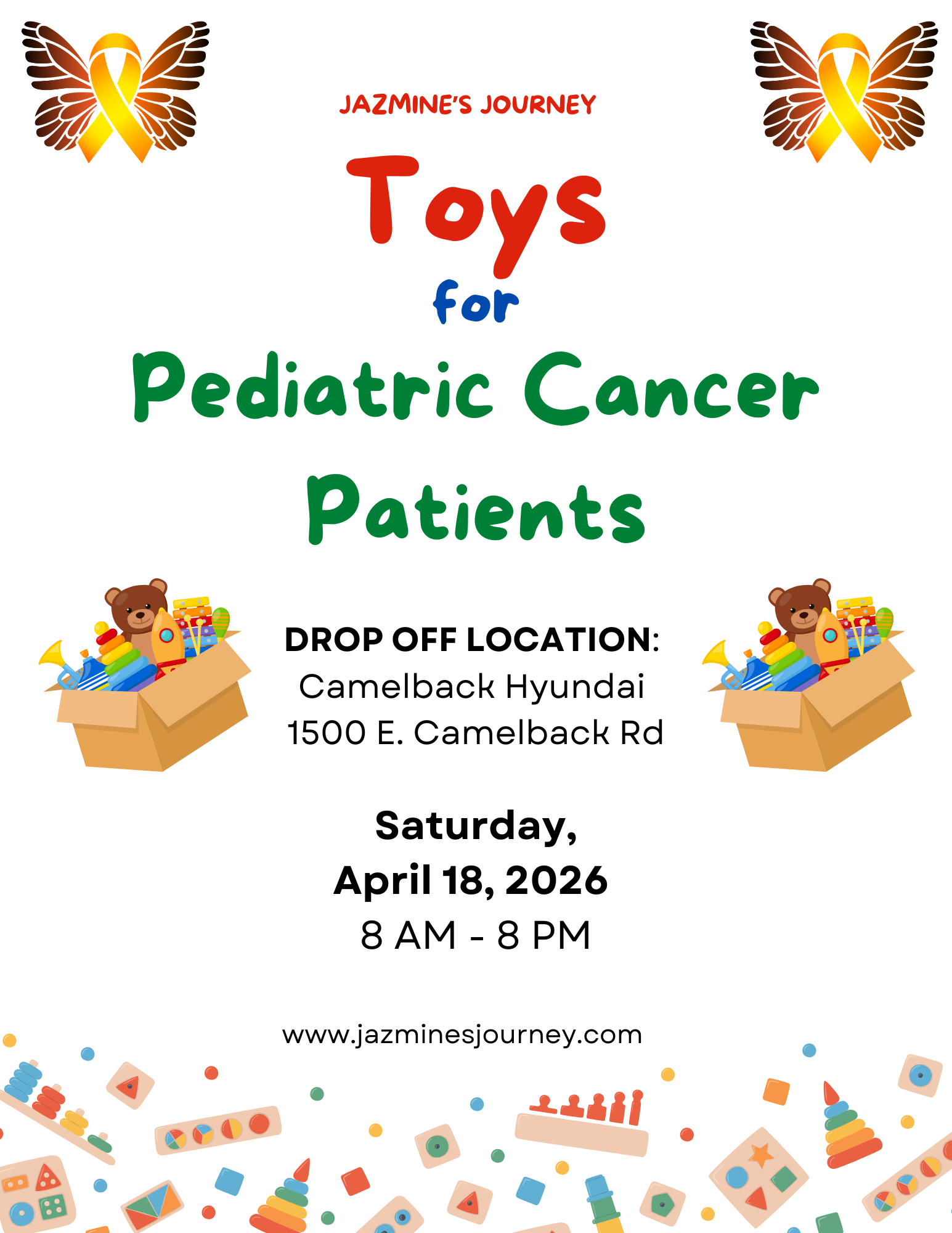 Toys for Pediatric Cancer Patients – Community Toy Drive