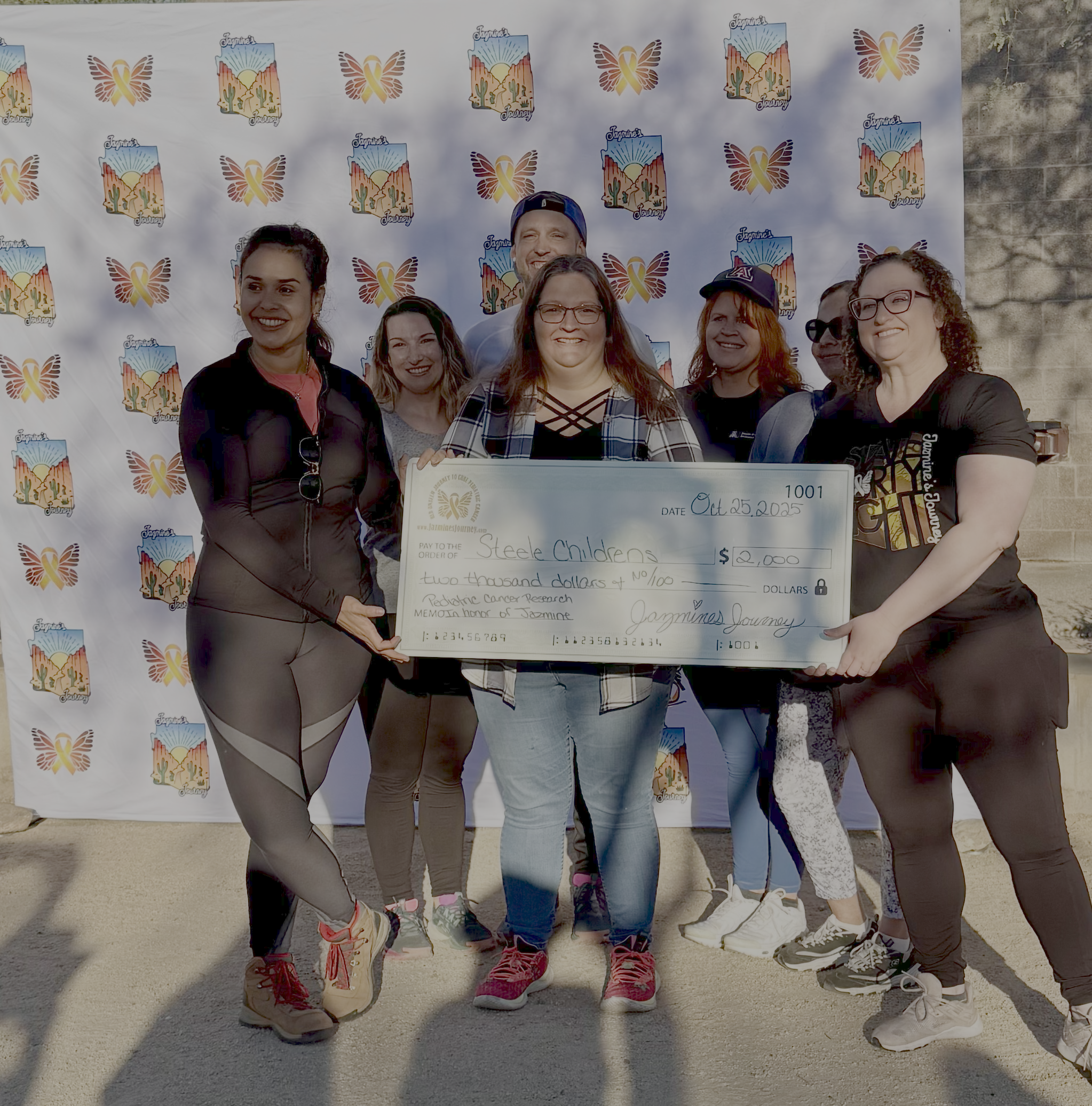 Jazmine’s Hike 2025 impact — $2,000 raised